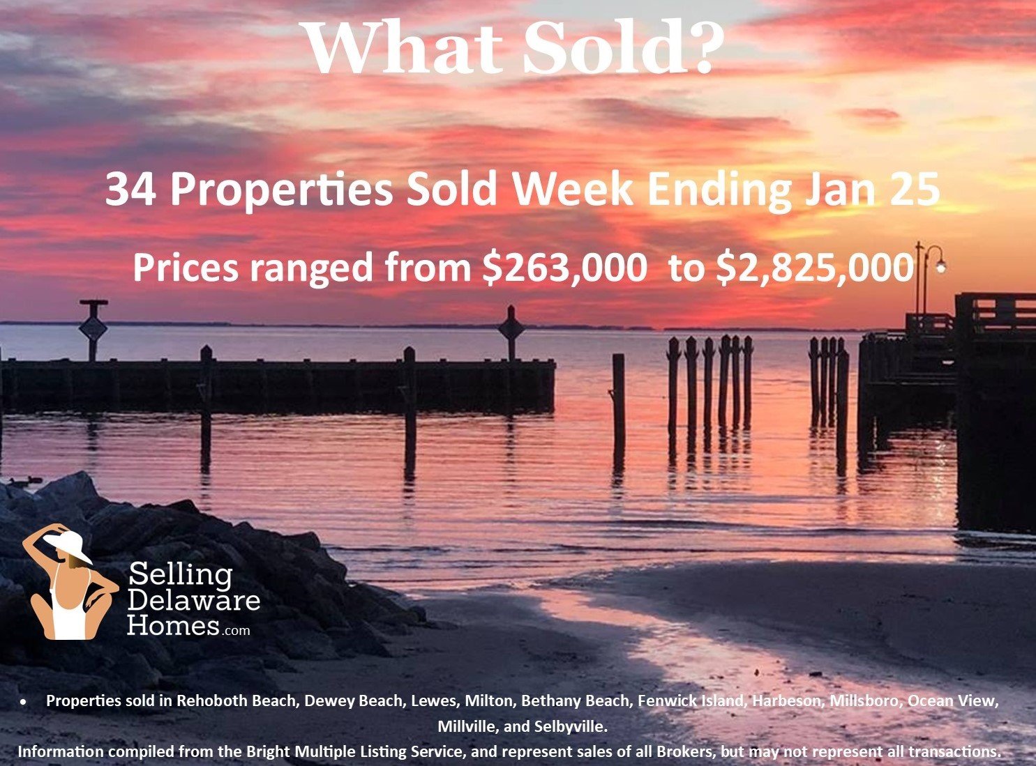 SOLD PROPERTIES WEEK ENDING JAN 25TH