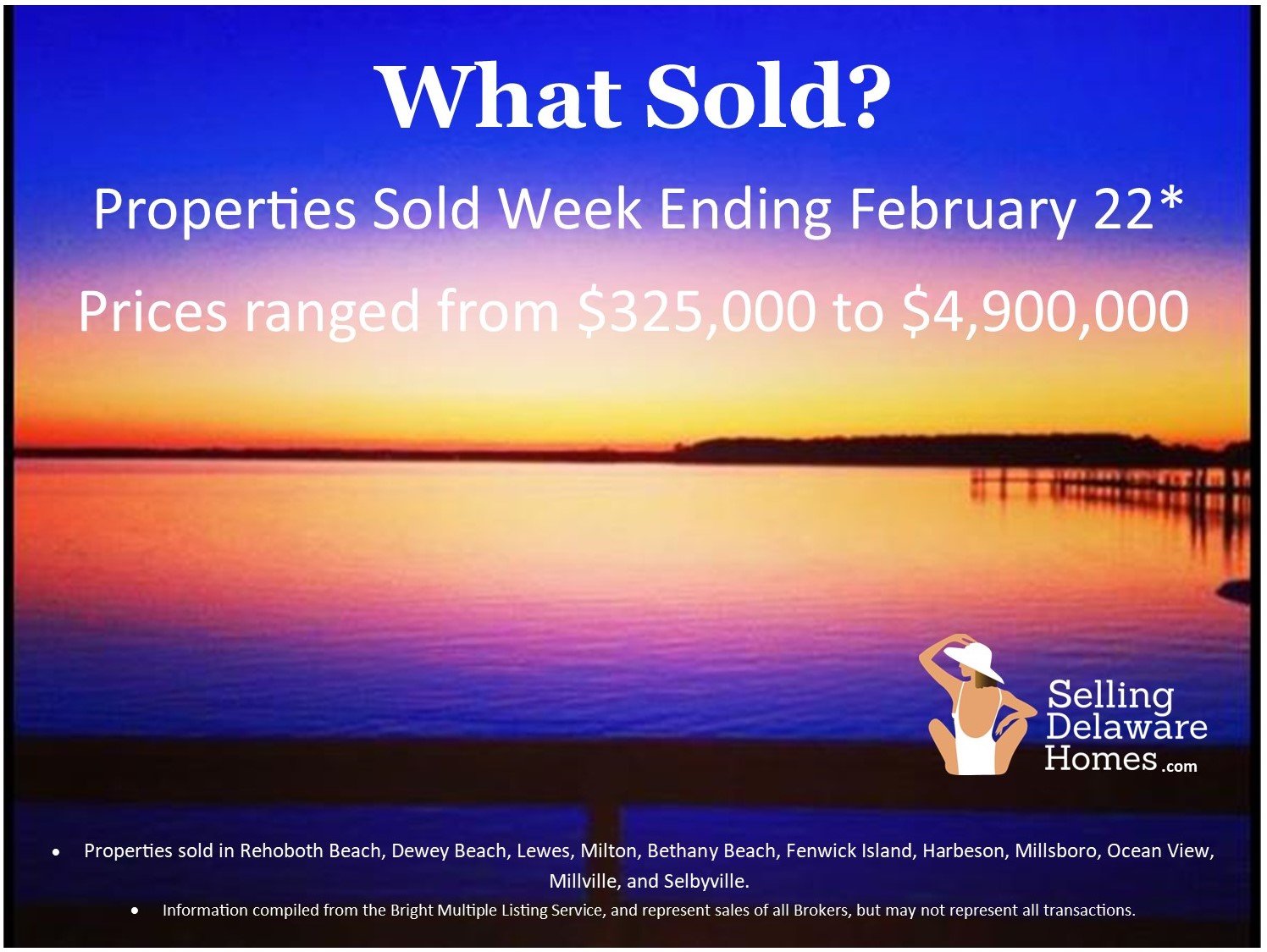 SOLD PROPERTIES WEEK ENDING FEB 22